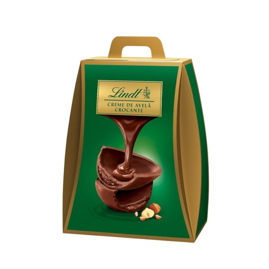 Ovo Lindt Trufado Creme de Avelã 360g